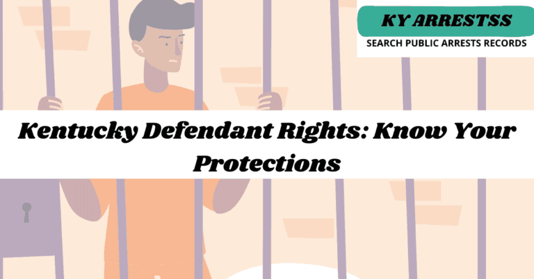 Kentucky Defendant Rights Know Your Protections 2